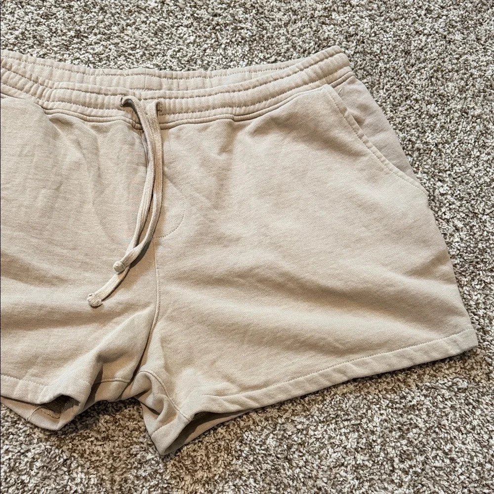 🌿 Fashion Nova Tan Athletic Shorts for Men